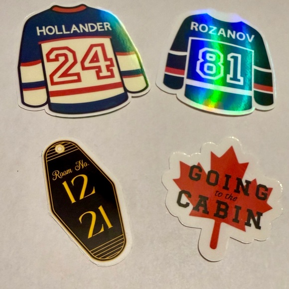 Heated Rivalry Sticker Set - Picture 2 of 2